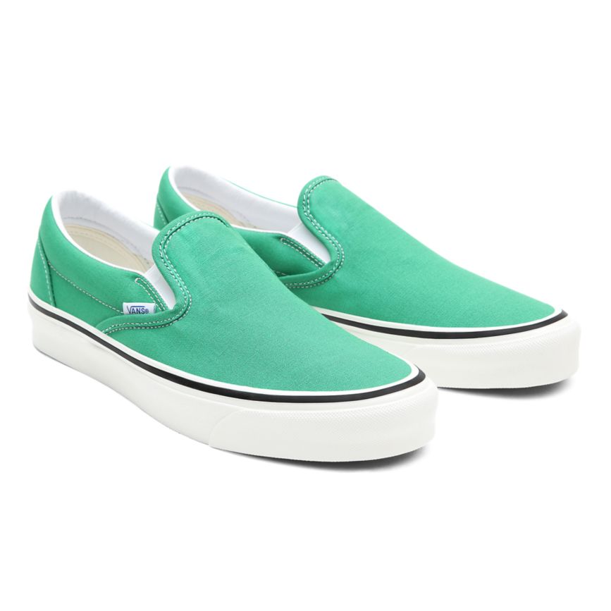 Vans Anaheim Factory Classic Slip-On 98 DX Herr Turkos - Vans Slip On Skor Rea Online (HDVYL4251)